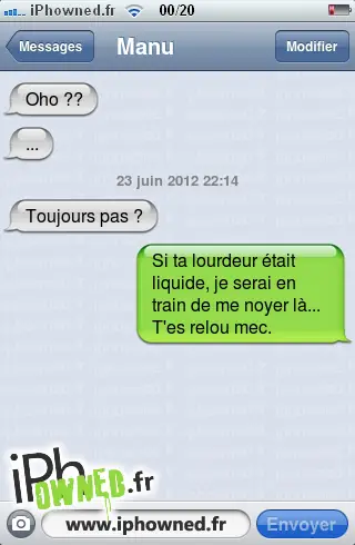 SMS à ne PAS envoyer  Parler d'Amour