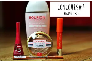 Jeu Concours #1 : 55€ de produits Bourjois à gagner !