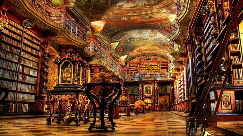 Bibliothèque nationale de Prague, République Tchèque