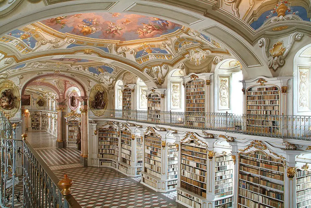 The Admont Library, Admont, Autriche