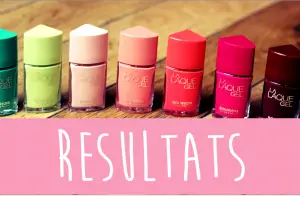 Résultat concours vernis Bourjois