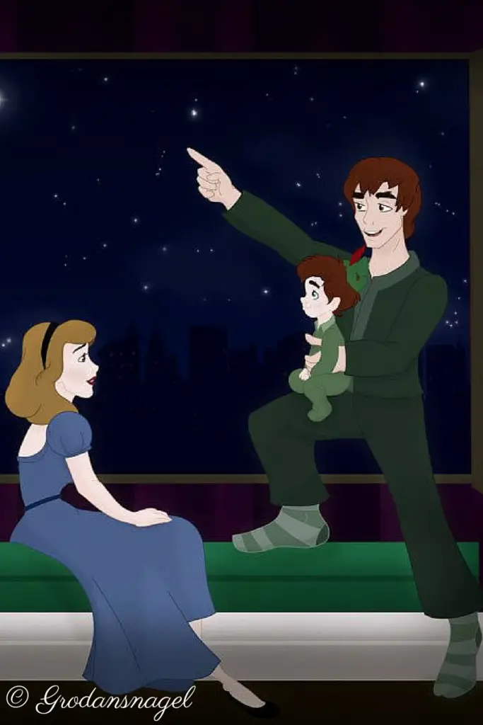 si-les-princesses-disney-avaient-des-enfants-peter-pan