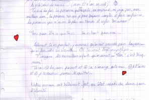 Lettre d’amour de Cassy (14 ans) à Fabien : « Tu es le soleil de ma vie »