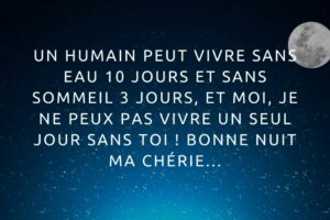 Bonne nuit ma chérie : 40 messages pour votre femme