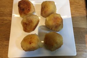 Recette de croquettes au jambon et au fromage sans friteuse