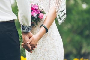 Un magnifique exemple de voeux de mariage après une vie commune