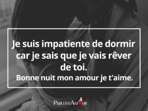 message romantique bonne nuit