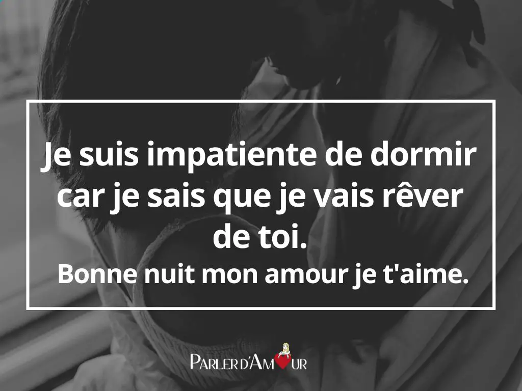 message romantique bonne nuit