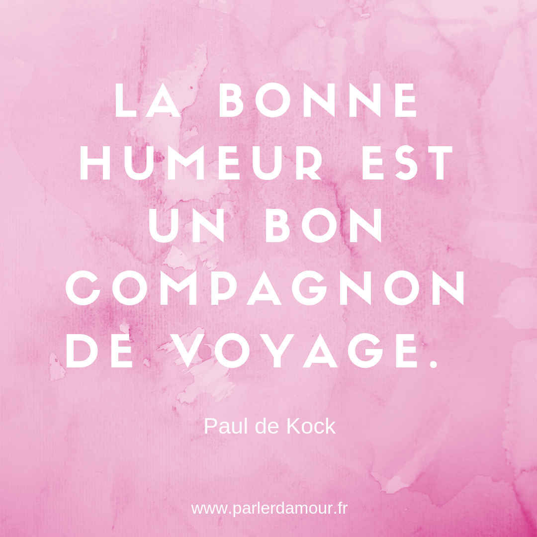 Citation Sur La Vie La Bonne Humeur