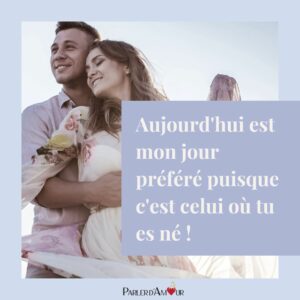 sms d'amour pour l'anniversaire de son homme