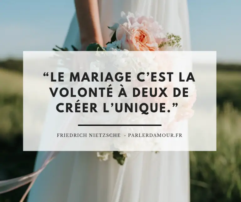 citations pour clôturer le discours d’un mariage