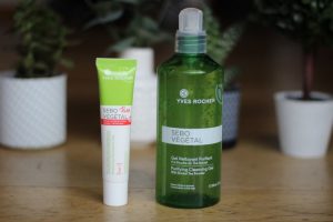 Mon avis sur le nettoyant et le soin anti-imperfections Yves Rocher