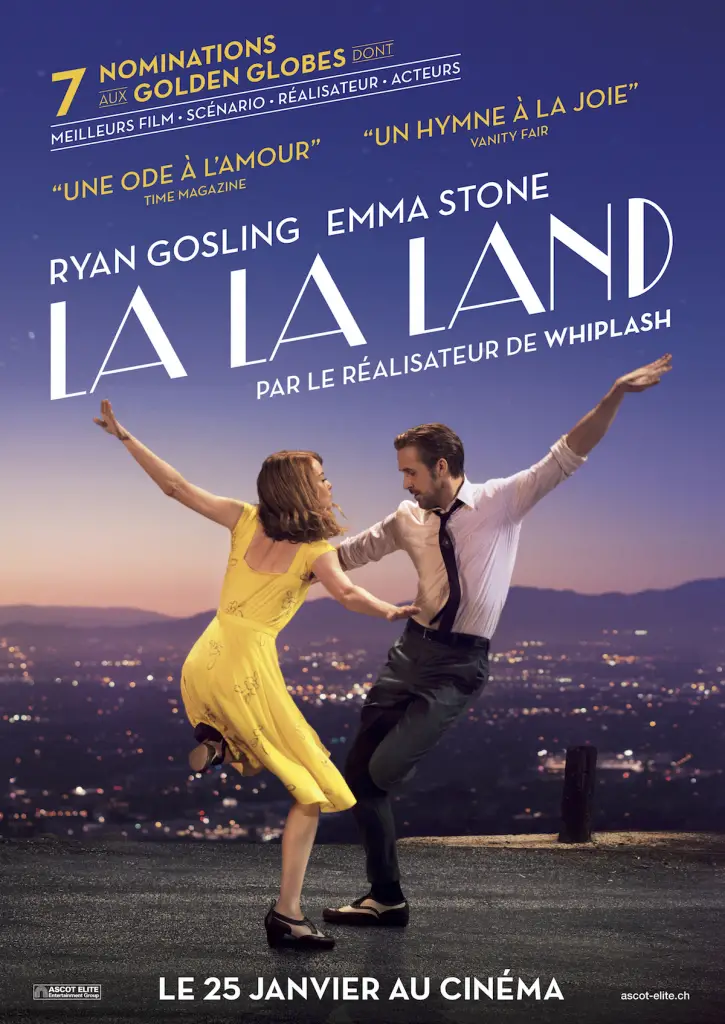 plus beaux films d'amour : lalaland