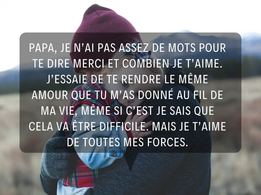 Messages d'anniversaire touchants pour papa ou père : Très texte  anniversaire touchant pour papa !