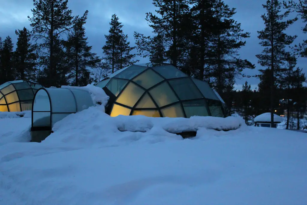 Weekend pour la Saint Valentin : igloo