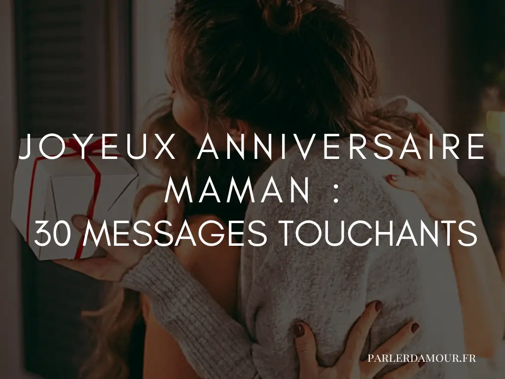 joyeux anniversaire maman