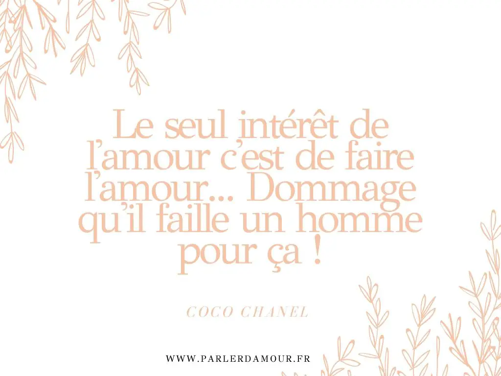 Citations Coco Chanel 50 Citations Inspirantes Parler D Amour