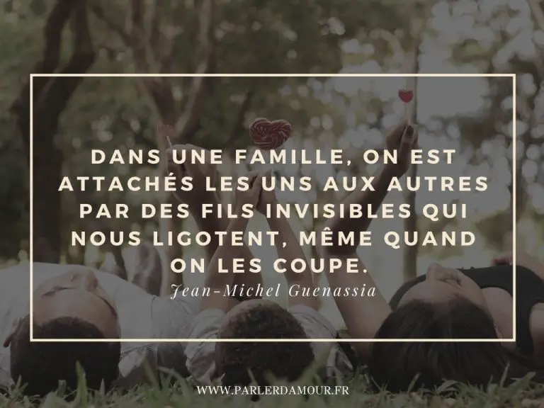 citations famille