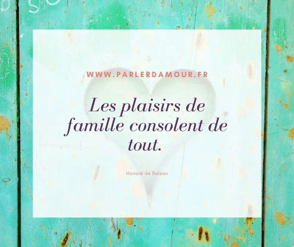 citations famille