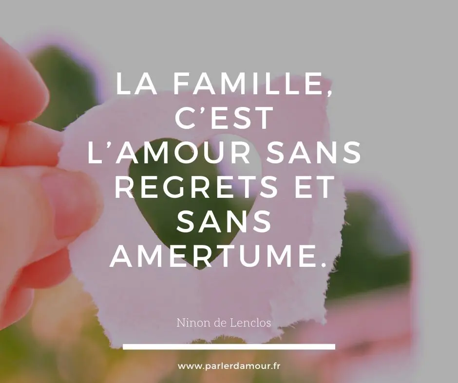 citations famille