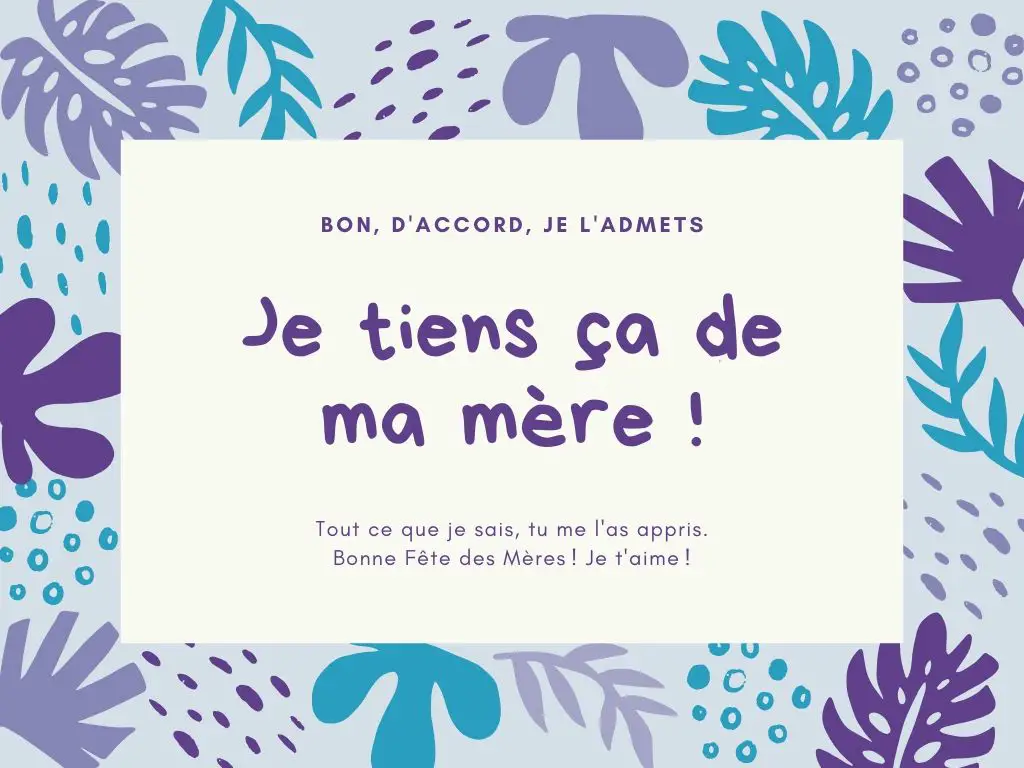 citations fête des mères image