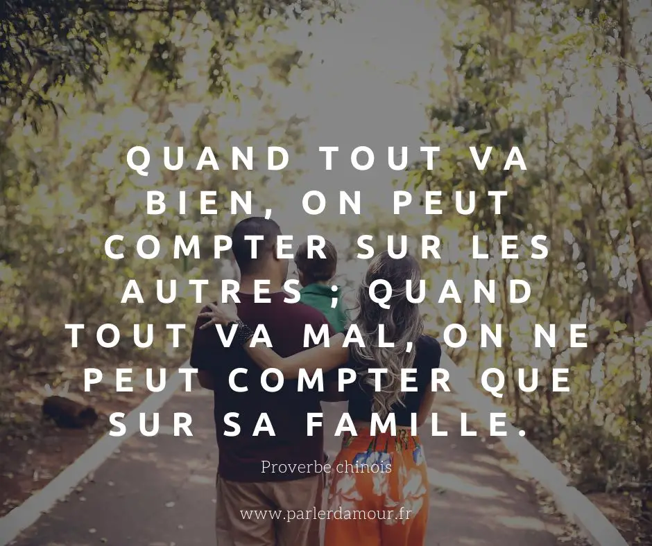 citation famille