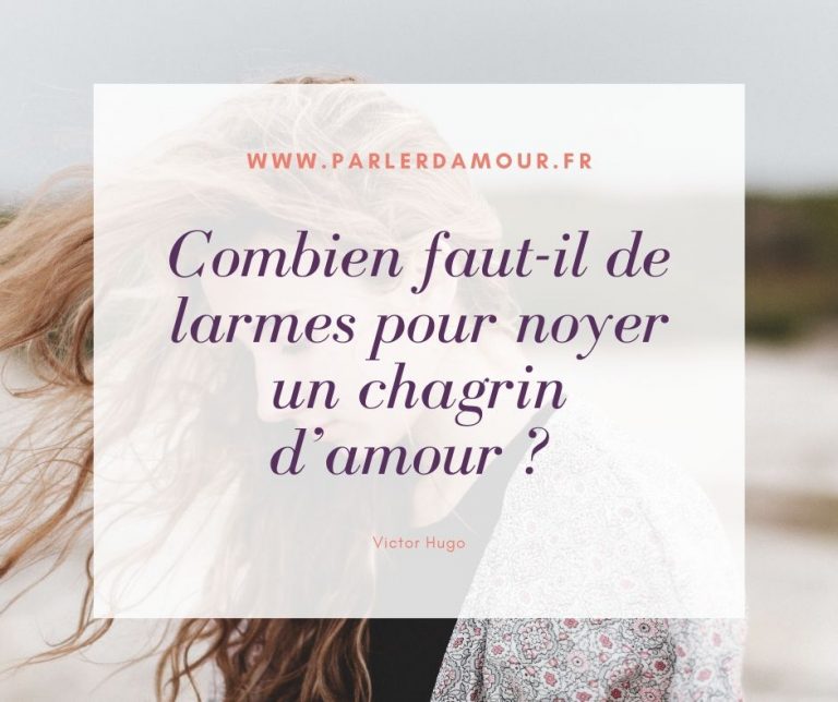 Chagrin D Amour Dure Toute La Vie