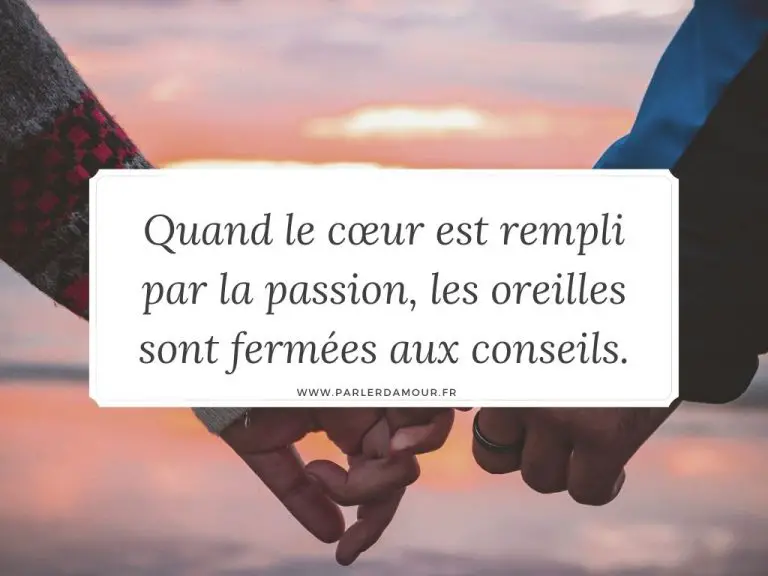 Proverbes amour