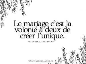 citations mariage