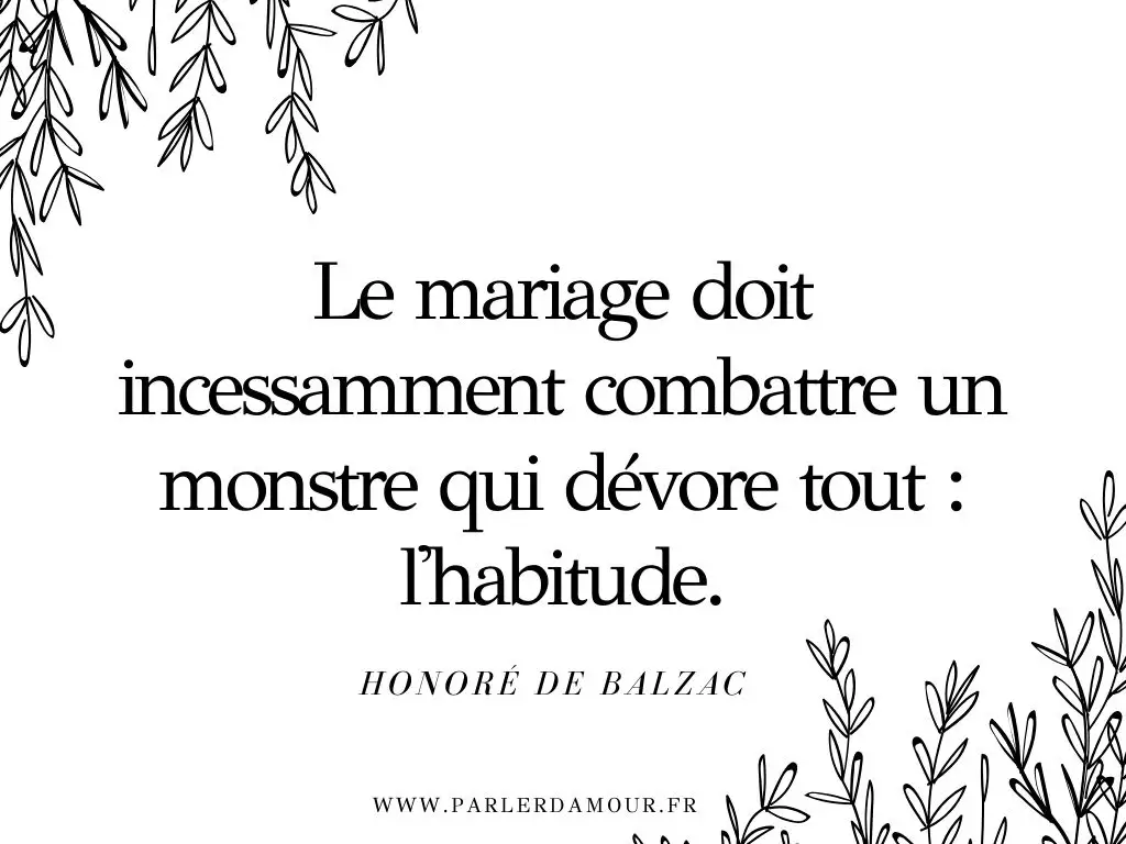 citations mariage