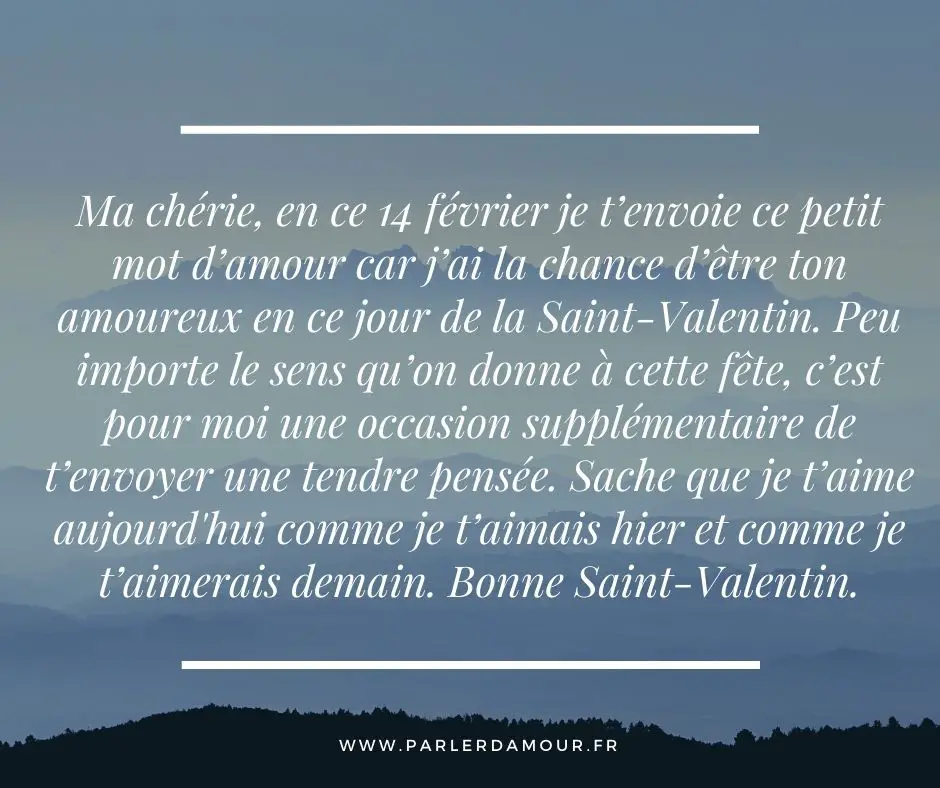 pensée d'amour pour toi