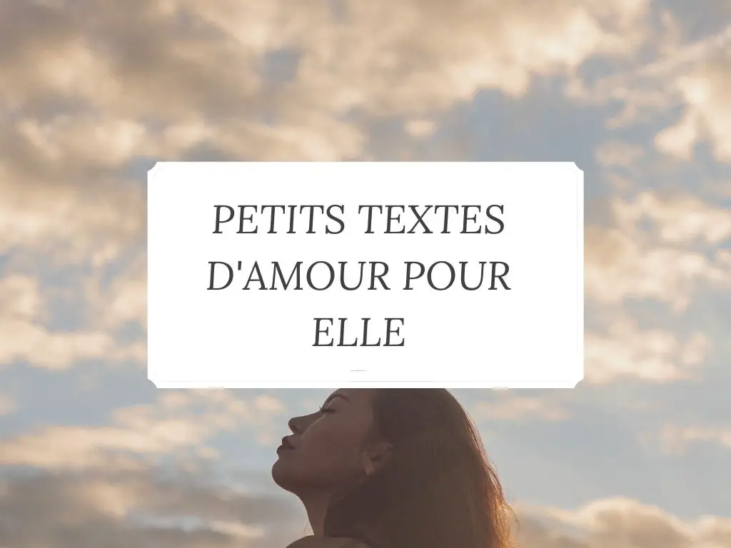 petit texte d'amour pour elle