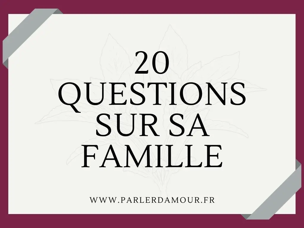 questions à poser à sa copine