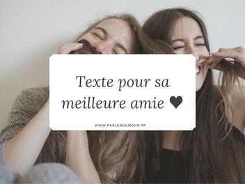 Texte Pour Sa Meilleure Amie Qui Risque De La Faire Pleurer Parler D Amour