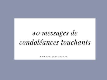 Condoleances Touchantes 40 Messages De Soutien Apres Un Deuil Parler D Amour