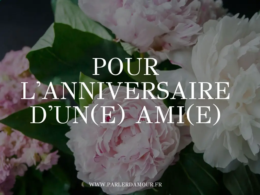 anniversaire fleurs