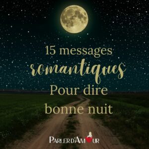 romantique bonne nuit mon amour sms