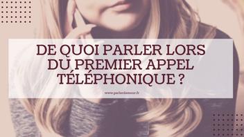 appel site de rencontre