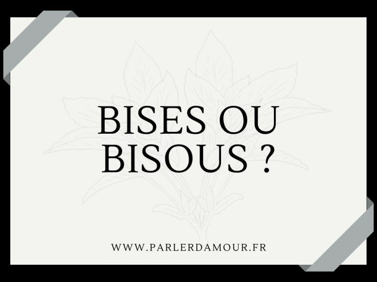 bises bisous messages