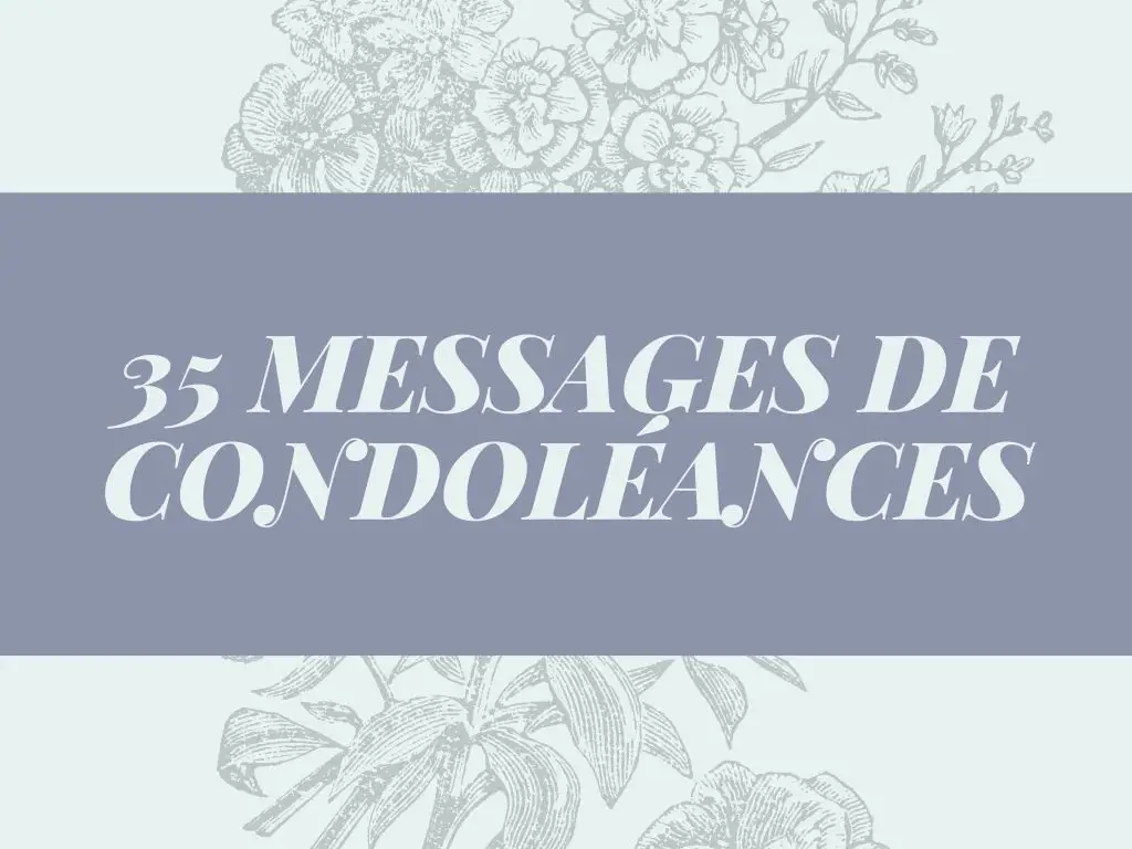 Textes De Condoleances 35 Messages A Envoyer Parler D Amour