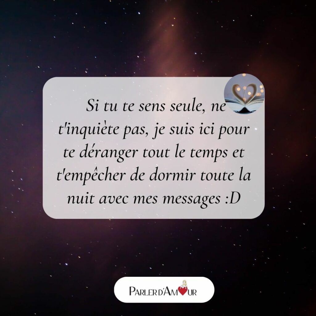 sms bonne nuit