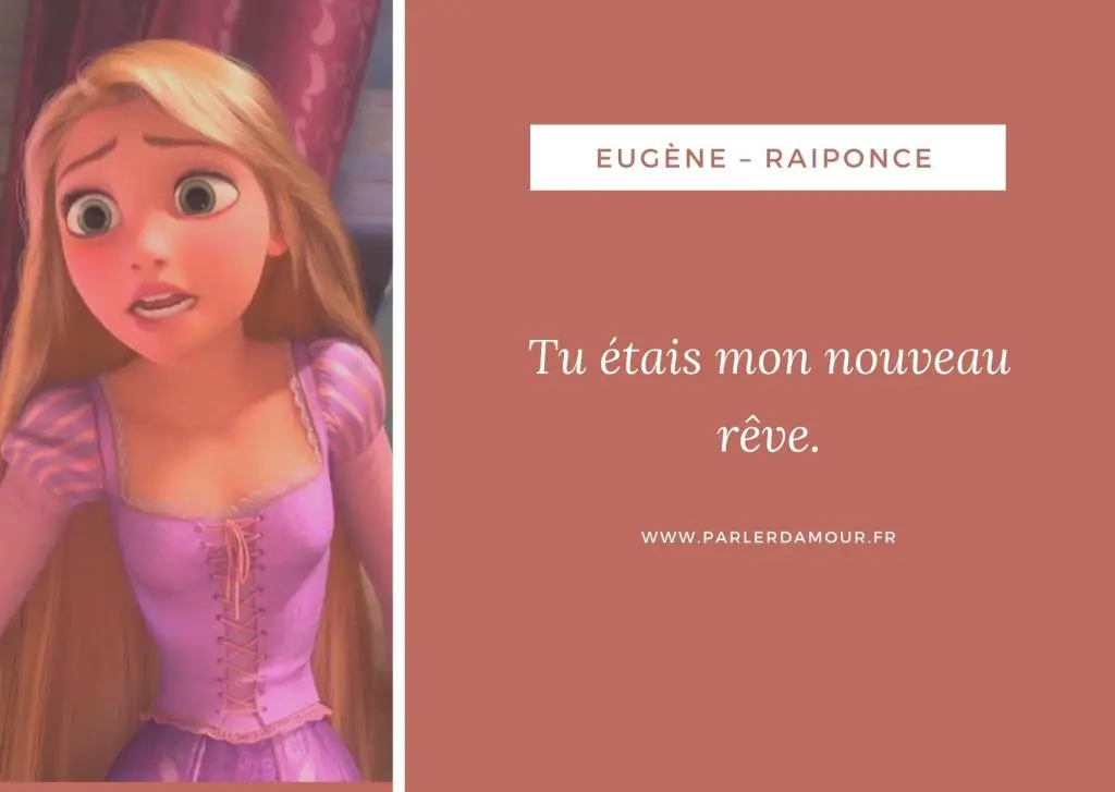 citations d'amour dans les Disney