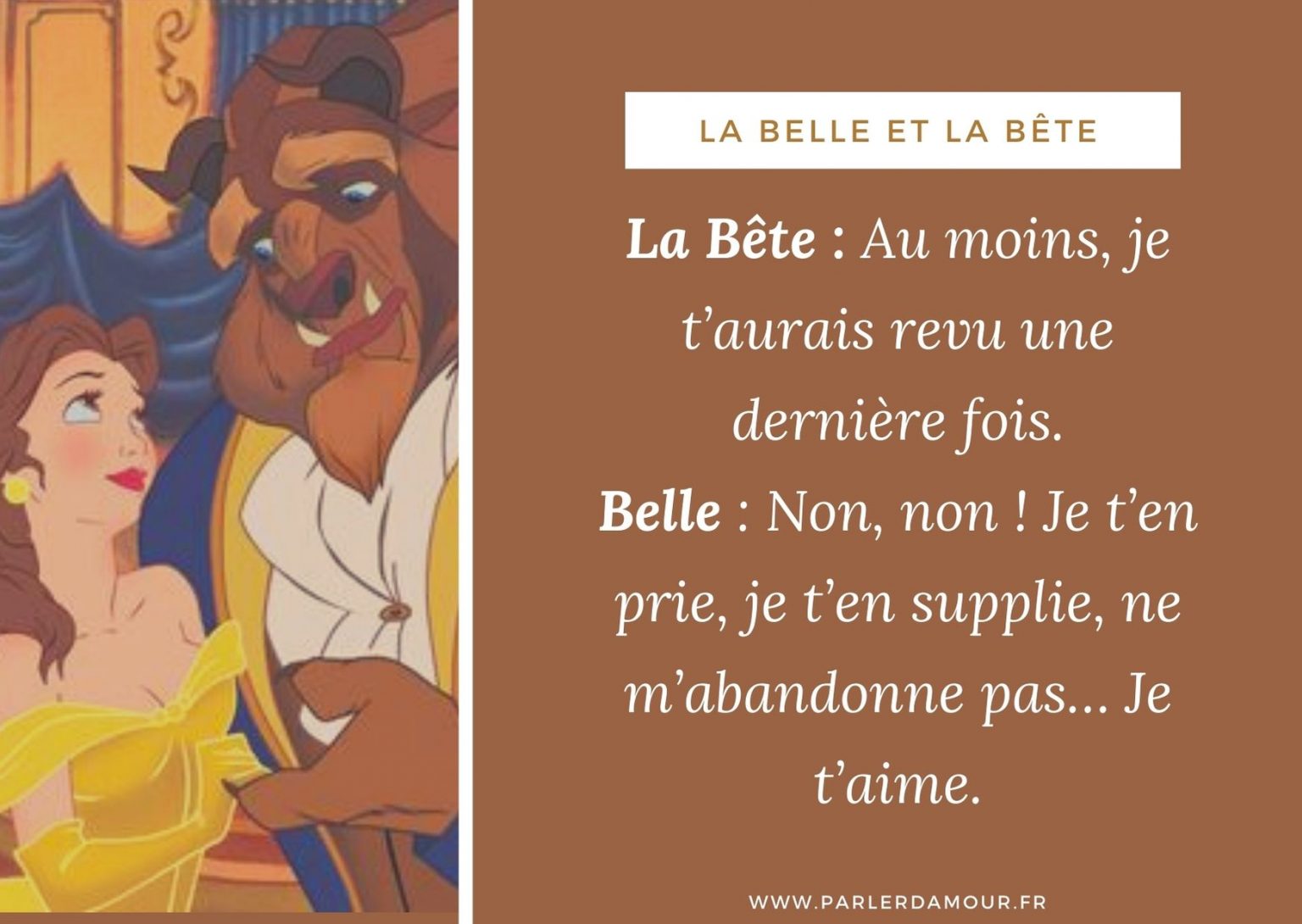 Les 30 plus belles citations d�amour dans les Disney