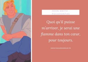 citations d'amour dans les Disney