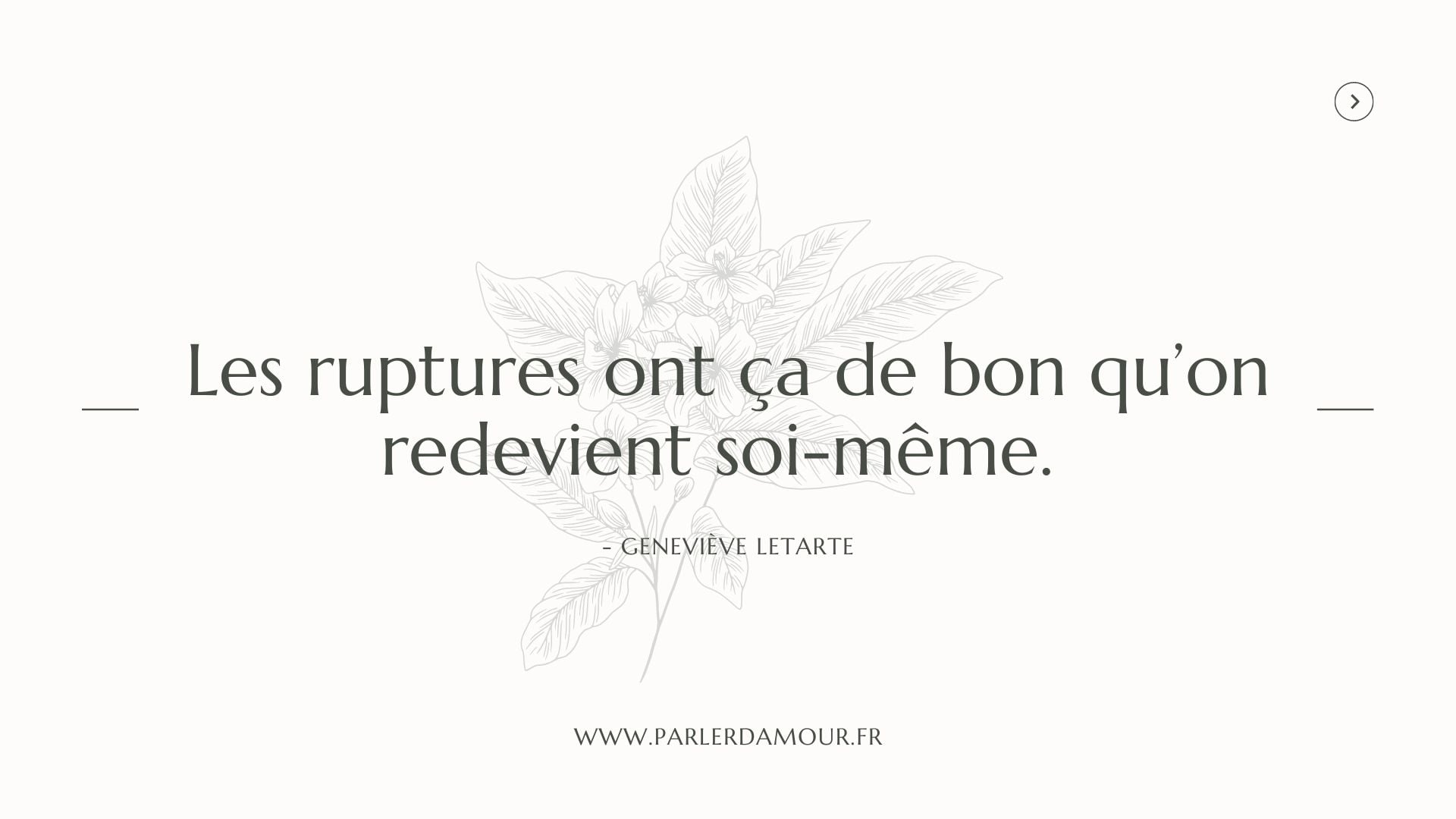 20 citations pour aller de l'avant après une rupture - Parler d'Amour