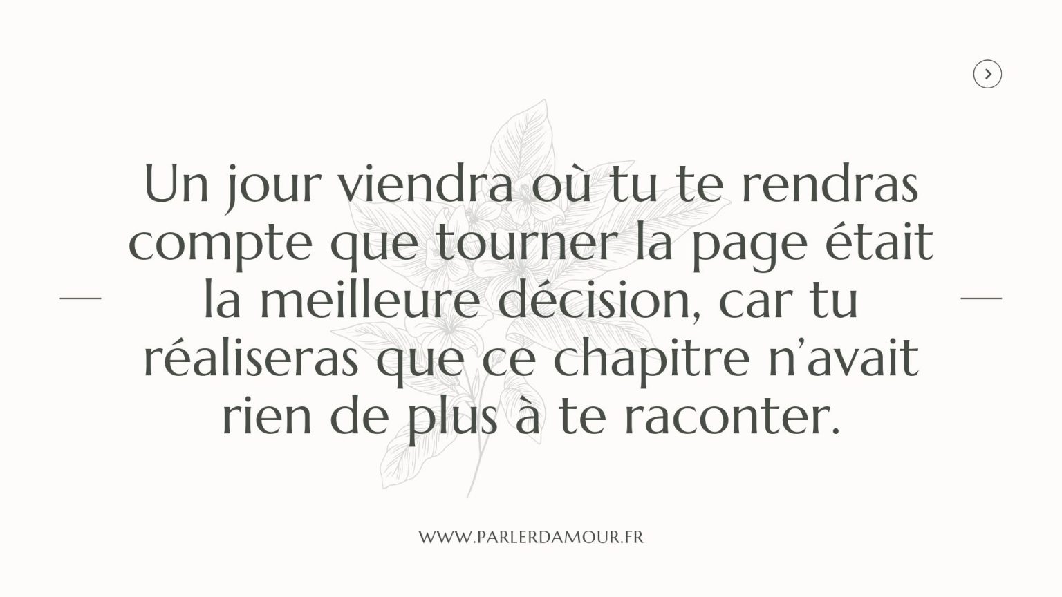 20 citations pour aller de l'avant après une rupture - Parler d'Amour