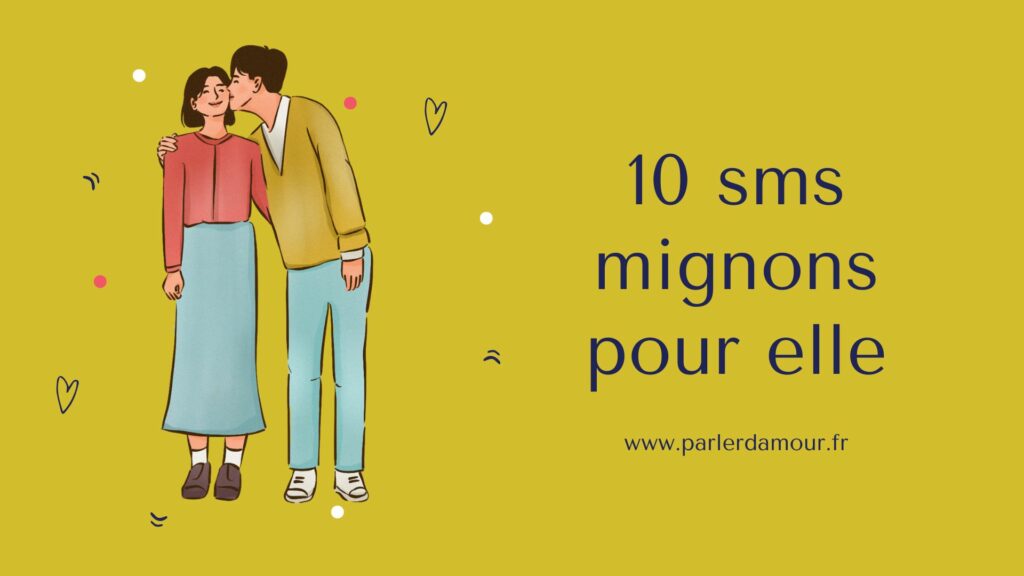 sms mignon pour elle