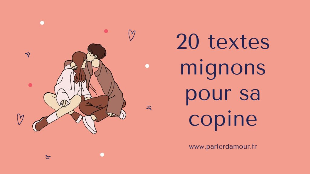 texte mignon pour sa copine