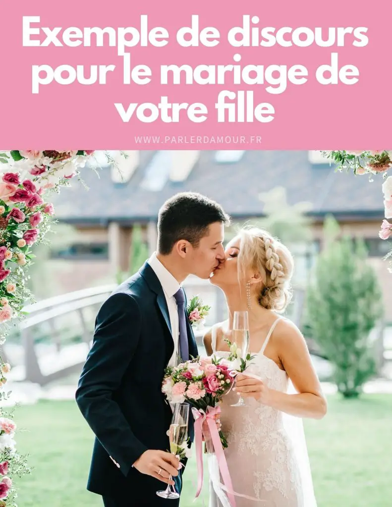 Exemple de discours pour le mariage de ma fille