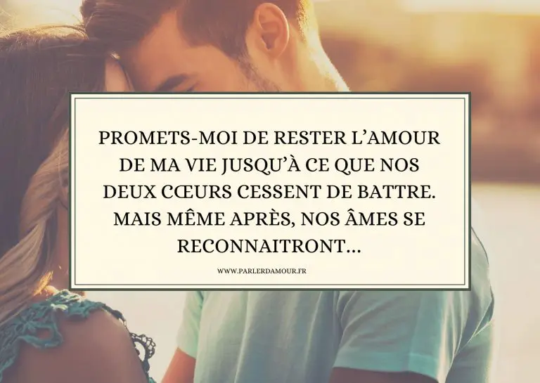 Mots d'amour très touchants